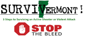 SurviVermont “Stop the Bleed” Presentation Northwest VT MRC @ St Albans City Hall, North Main Street | Saint Albans City | Vermont | United States