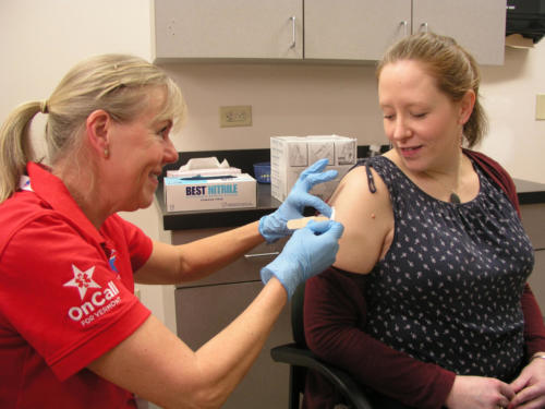 Immunization Photo Staged 